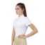Hy Equestrian Junior Scarlet Show Shirt in White - WEB EXCLUSIVE