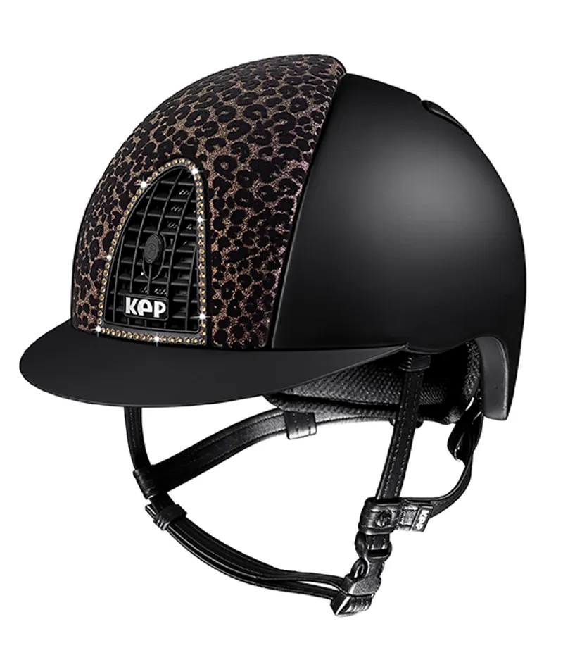 KEP Cromo Textile Riding Hat Baboon Black