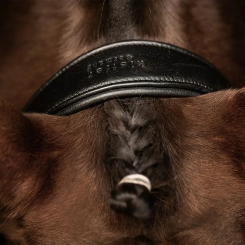 Kieffer Ultrasoft Sue Snaffle Bridle in Black - WEB EXCLUSIVE-2