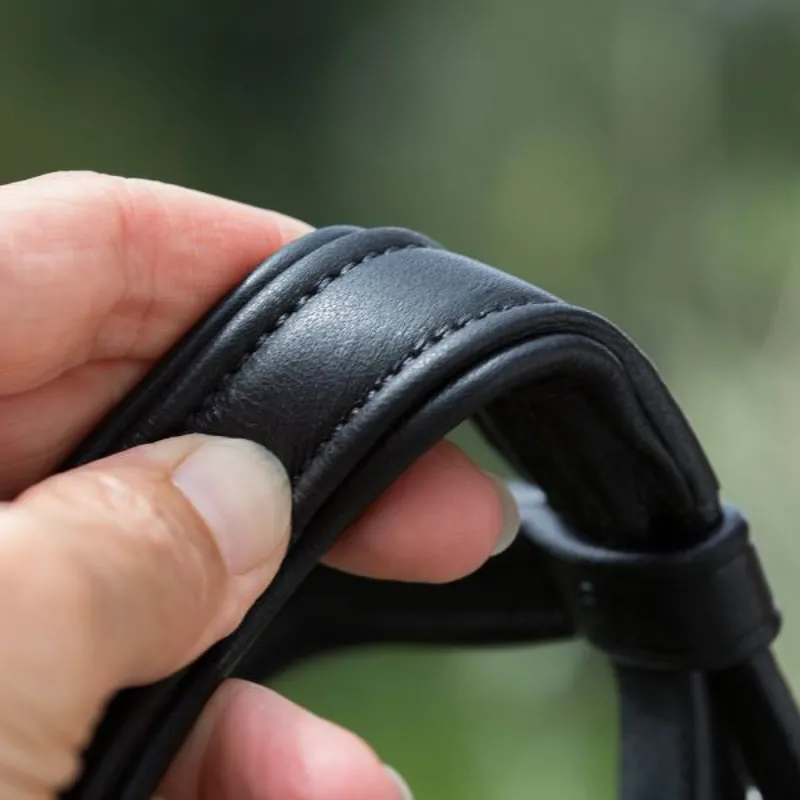 Kieffer Ultrasoft Snaffle Bridle in Black - WEB EXCLUSIVE-3