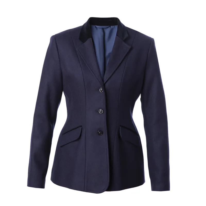 Equetech Kimblewick Wool Riding Jacket Ladies in Navy - WEB EXCLUSIVE