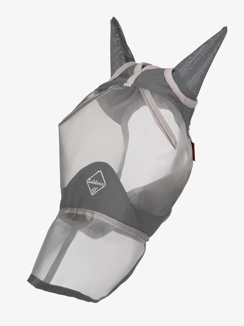 LeMieux ArmourShield Pro Full Fly Mask in Grey
