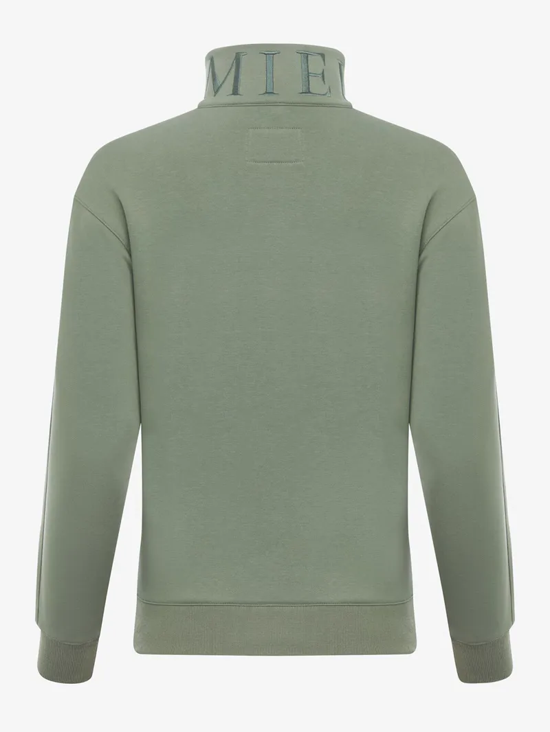 LeMieux Kali Quarter Zip Sweatshirt Ladies in Thyme-2