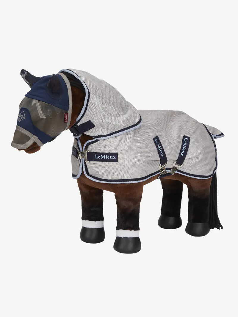 LeMieux Toy Pony Fly Mask in Navy-1