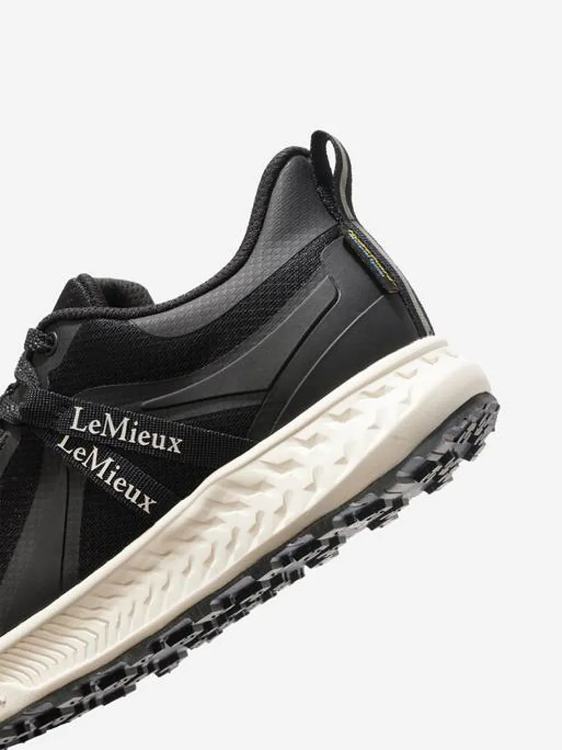 LeMieux Trax Waterproof Trainer Ladies in Black-3