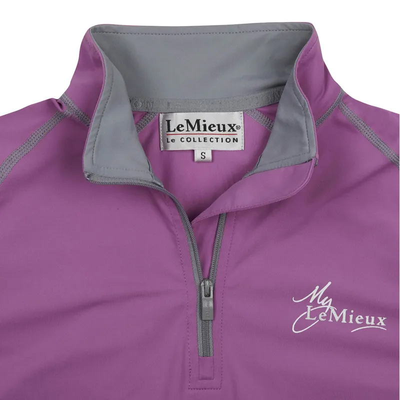 LeMieux Base Layer in Lavender and Grey-3