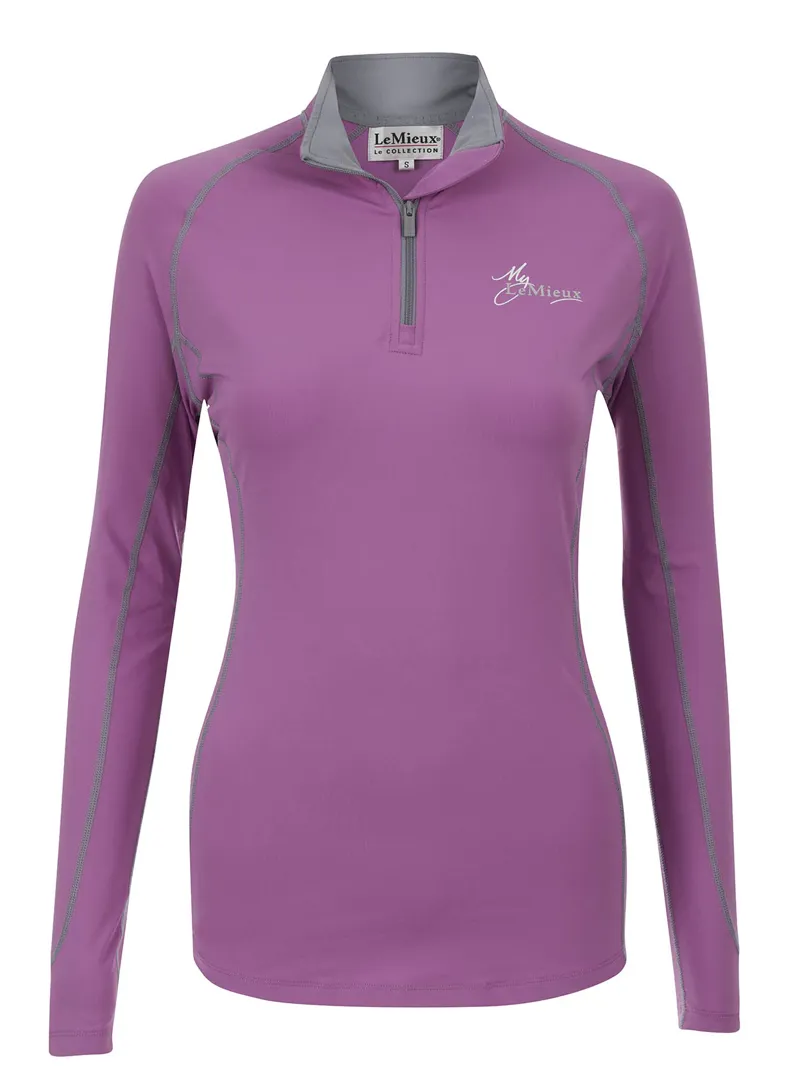 LeMieux Base Layer in Lavender and Grey