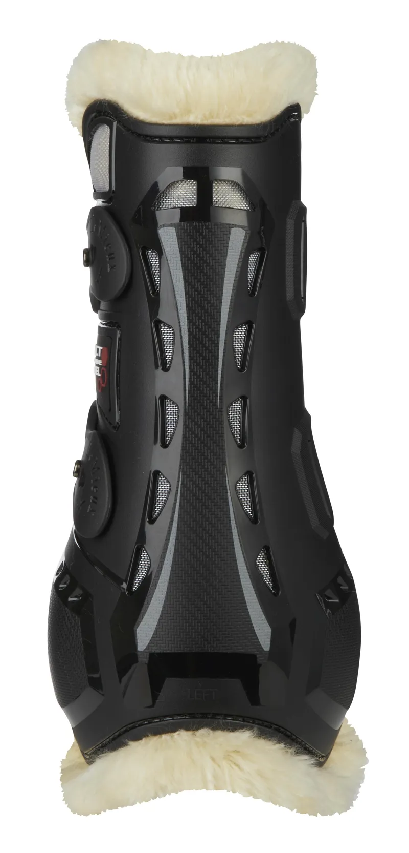 LeMieux Comfort Impact Responsive Gel Tendon Boots in Black-3