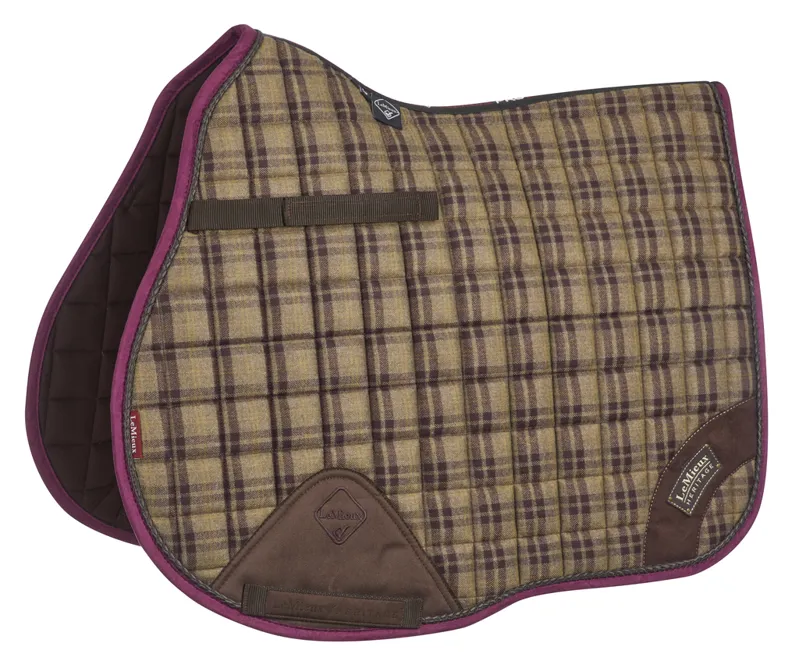 LeMieux Heritage General Purpose Square in Plum