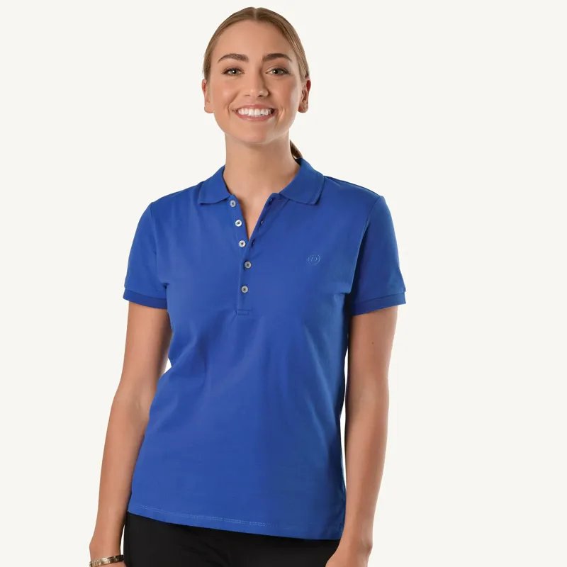 cobalt blue polo shirt womens