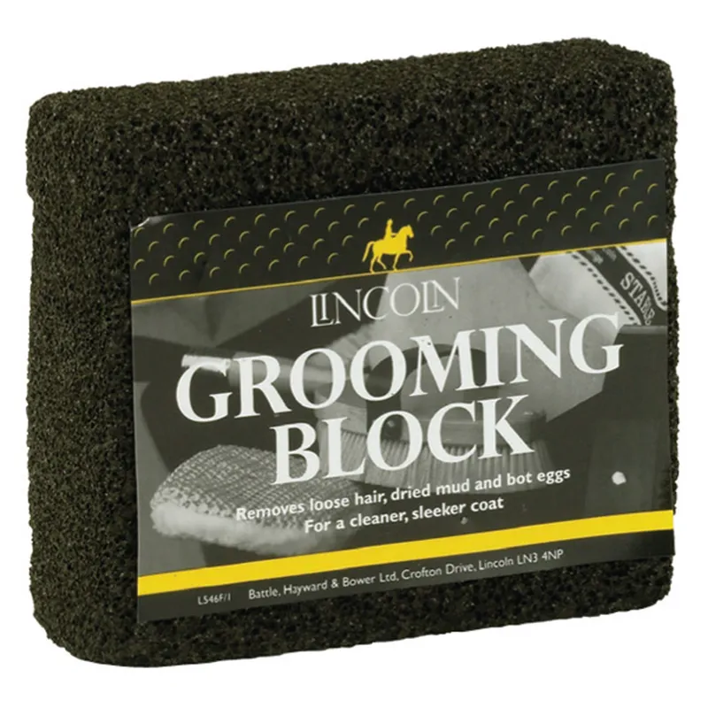 Lincoln Grooming Block in Black