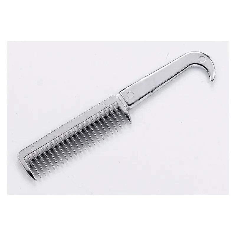 Lincoln Hoof Pick Pulling Comb in Silver