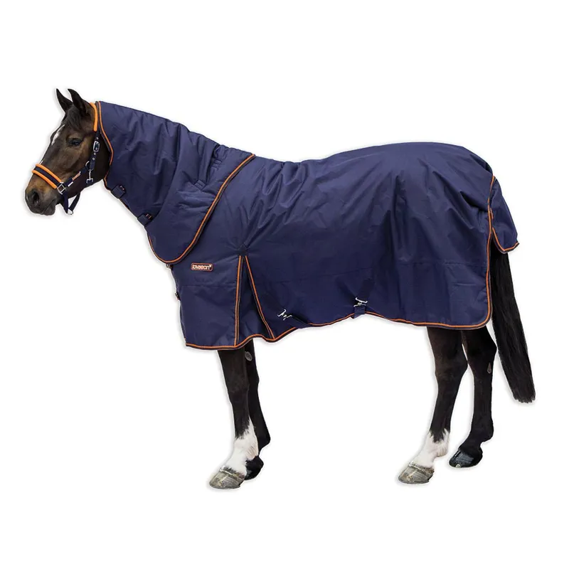 Loveson Heavyweight 350g Turnout Rug and Neck Set in Navy