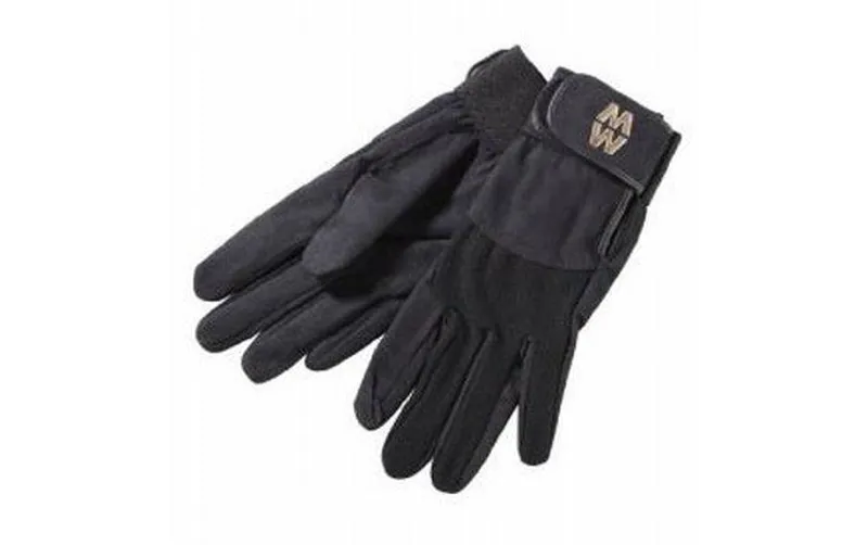 MacWet Long Cuff Gloves Unisex Black-2