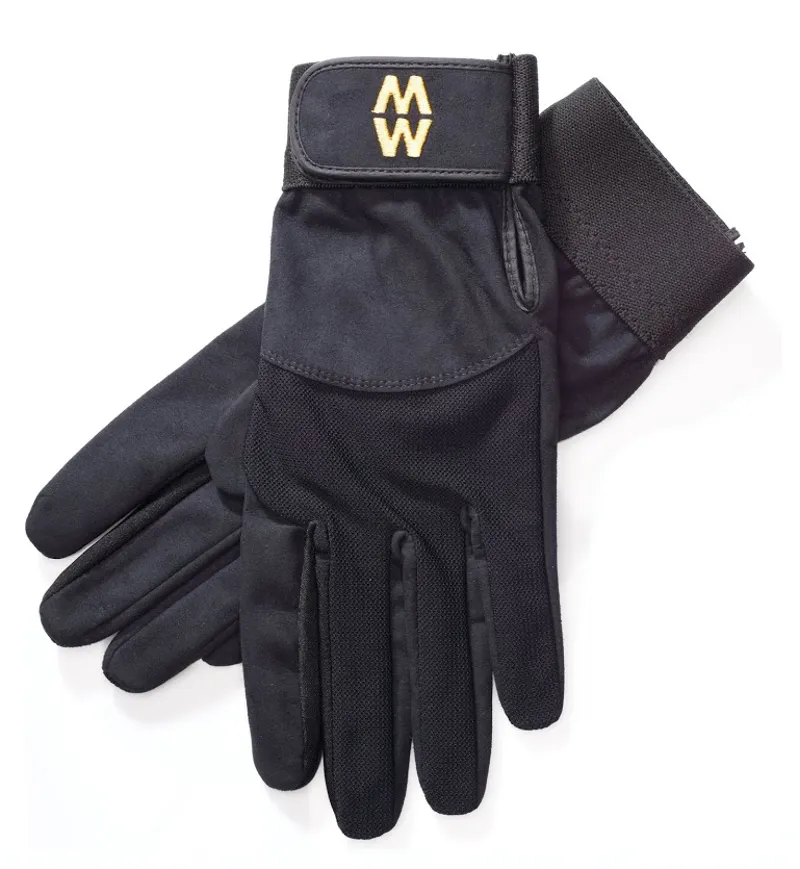 MacWet Long Cuff Gloves Unisex Black