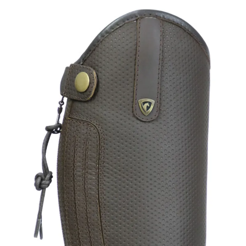 Hy Equestrian Junior Manarola Riding Boots in Brown-1