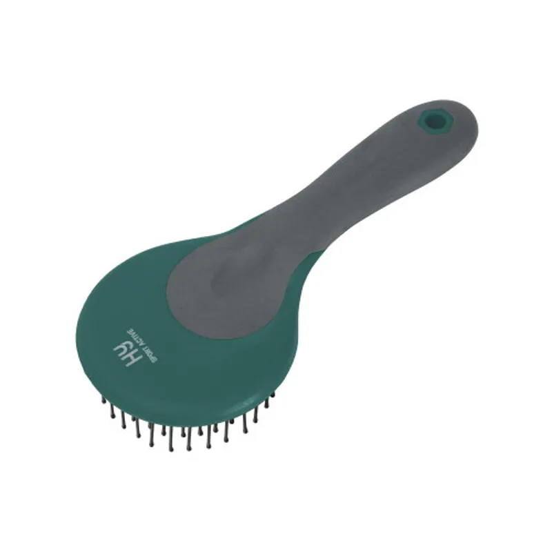 Hy Equestrian Sport Active Mane and Tail Brush in Alpine Green