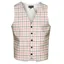 Equetech Tattersall Waistcoat Mens in Red/Black - WEB EXCLUSIVE