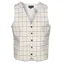 Equetech Tattersall Waistcoat Mens in Yellow/Black - WEB EXCLUSIVE
