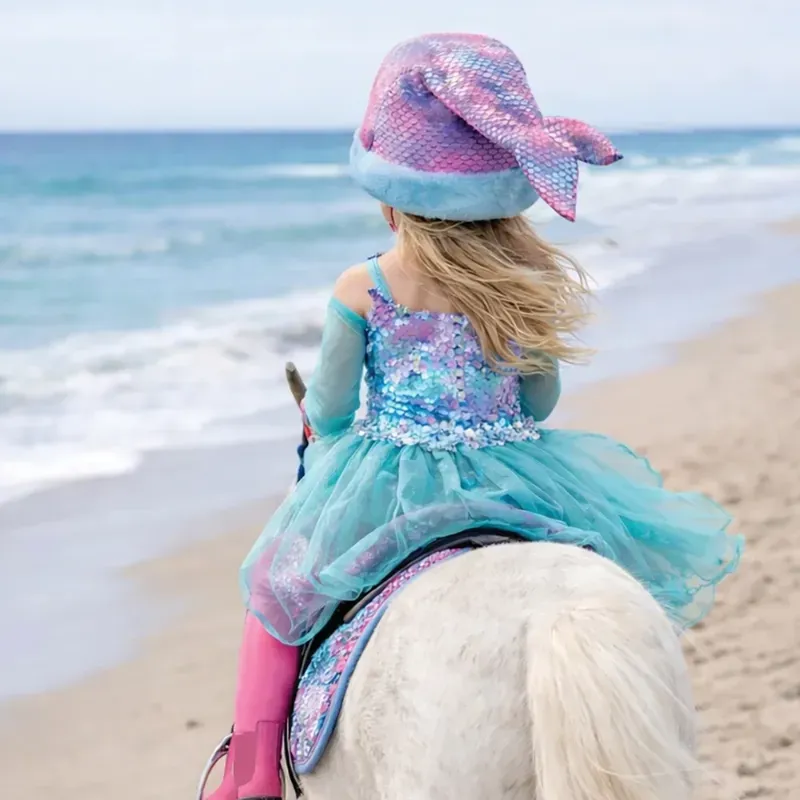 Equetech Madison Mermaid Hat Silk-2