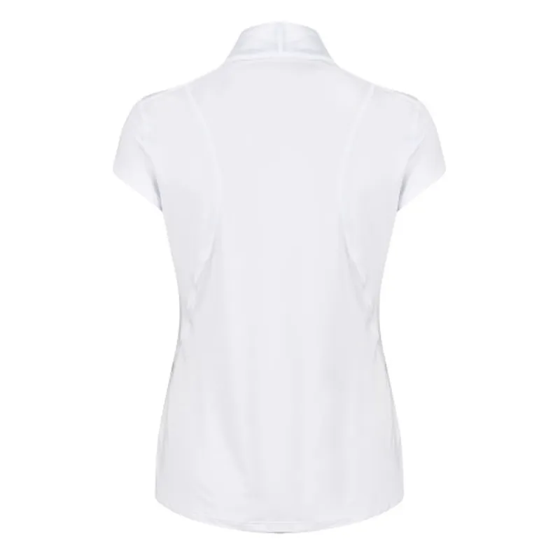 Equetech Mia Lace Competition Shirt Ladies in White - WEB EXCLUSIVE-1