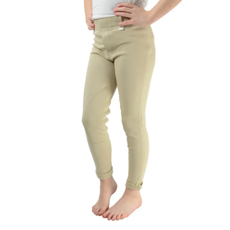 Hy Equestrian Junior Milligan Jodhpurs in Beige