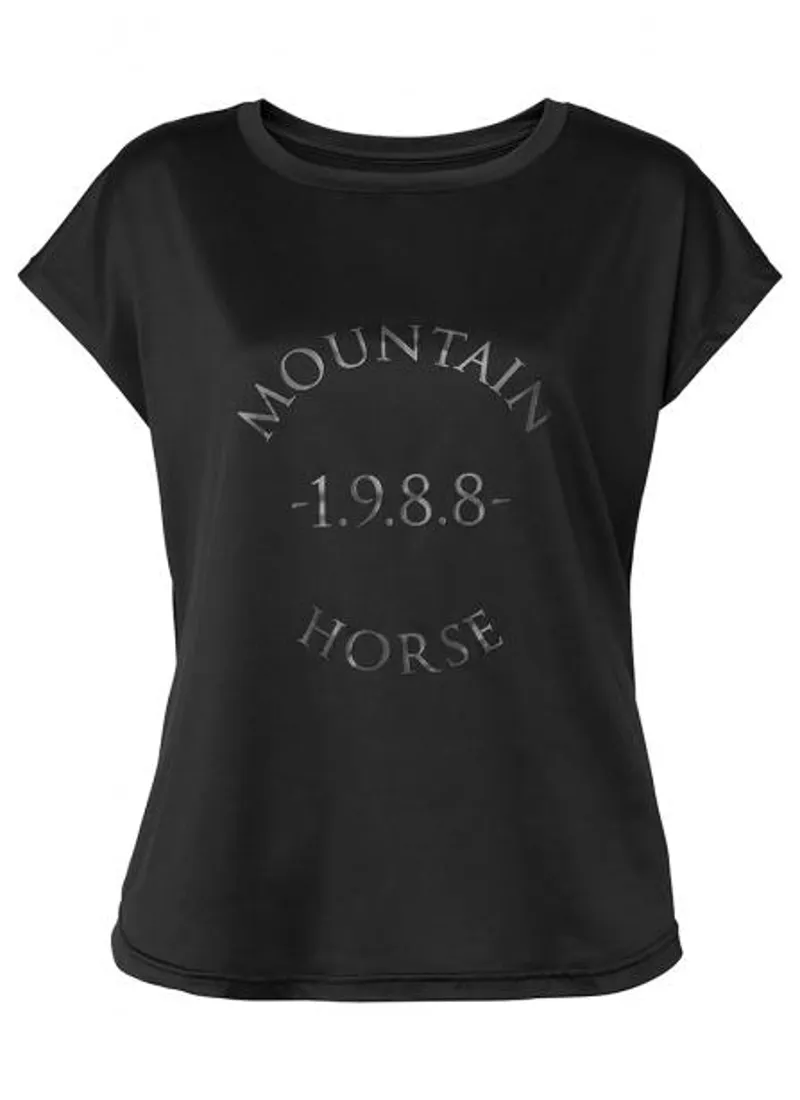 Mountain Horse Active Loose Tee Ladies in Black