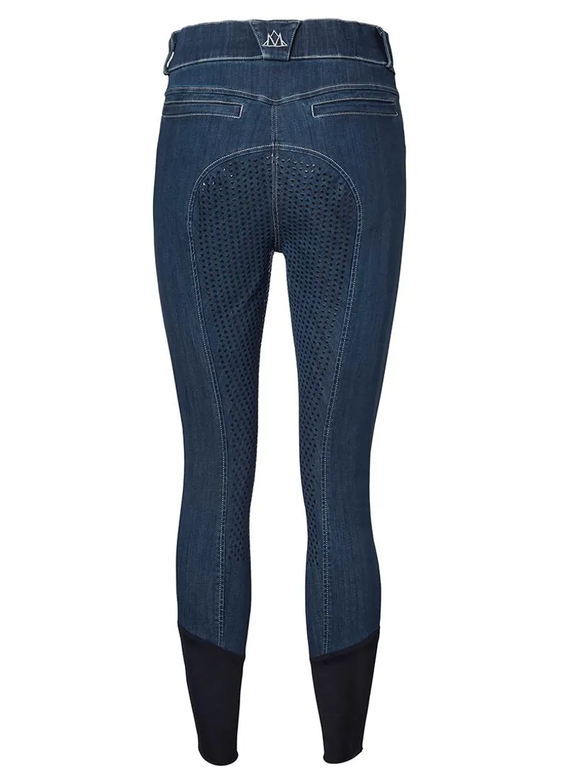 Mountain Horse Dream Denim Breeches Ladies in Blue-1