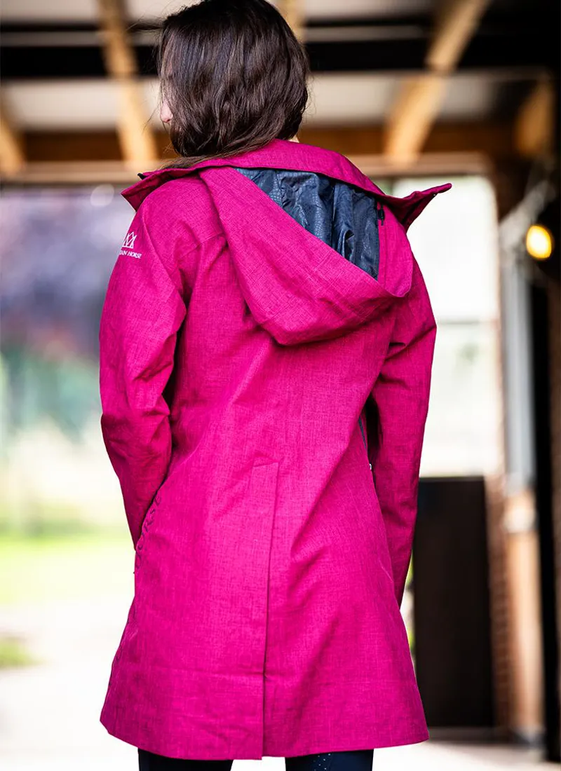 Ladies pink parka online