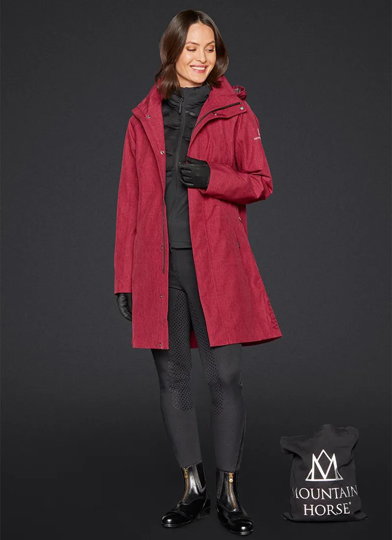 Mountain Horse Felicia Light Parka Ladies in Fairy Pink-2