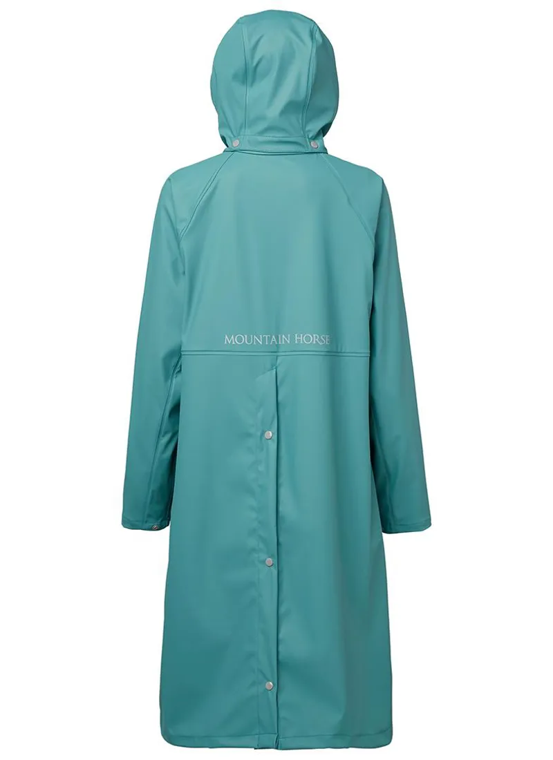 Mountain Horse Mindy Rain Coat Ladies in Teal Blue-1