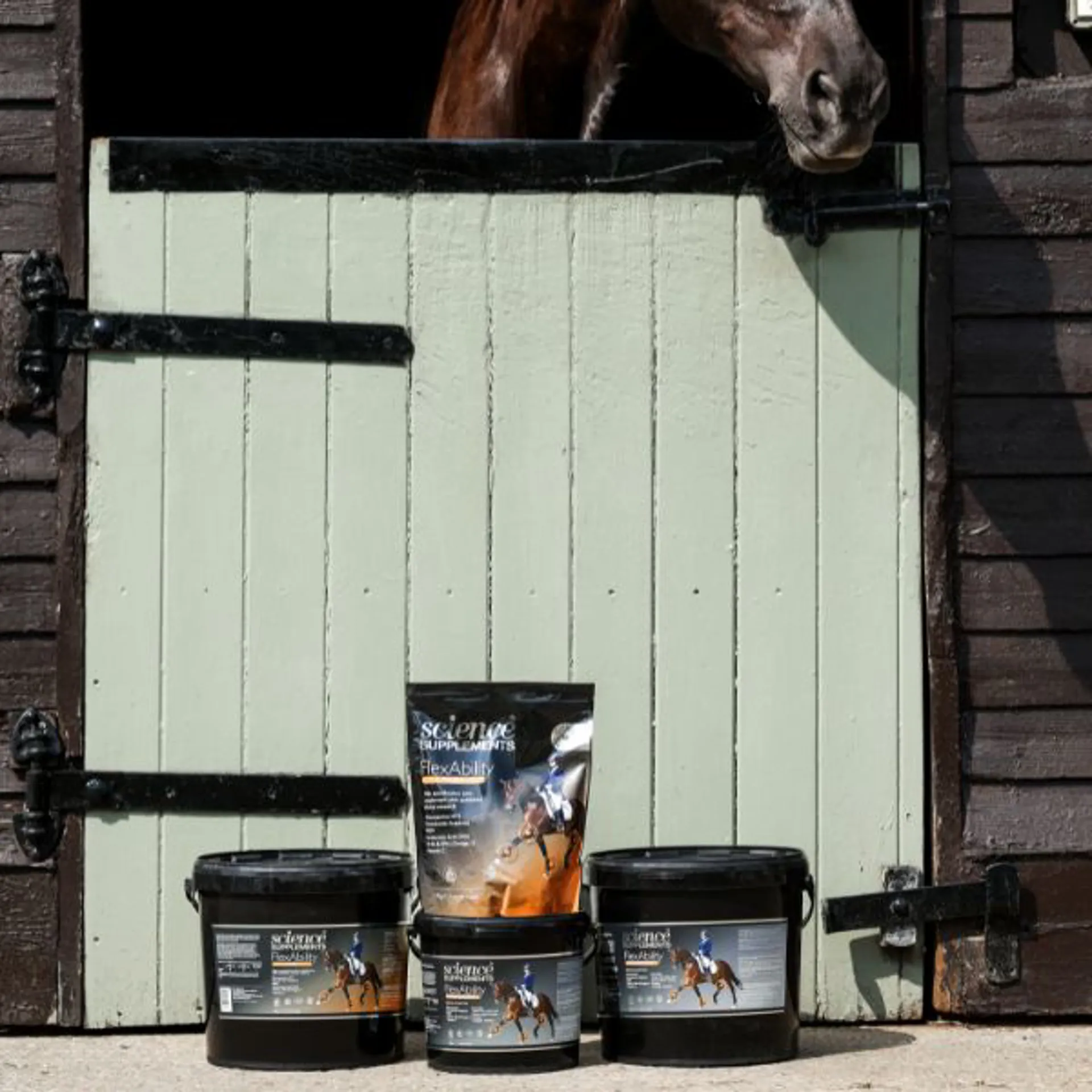 Three Science Supplements products by a stable