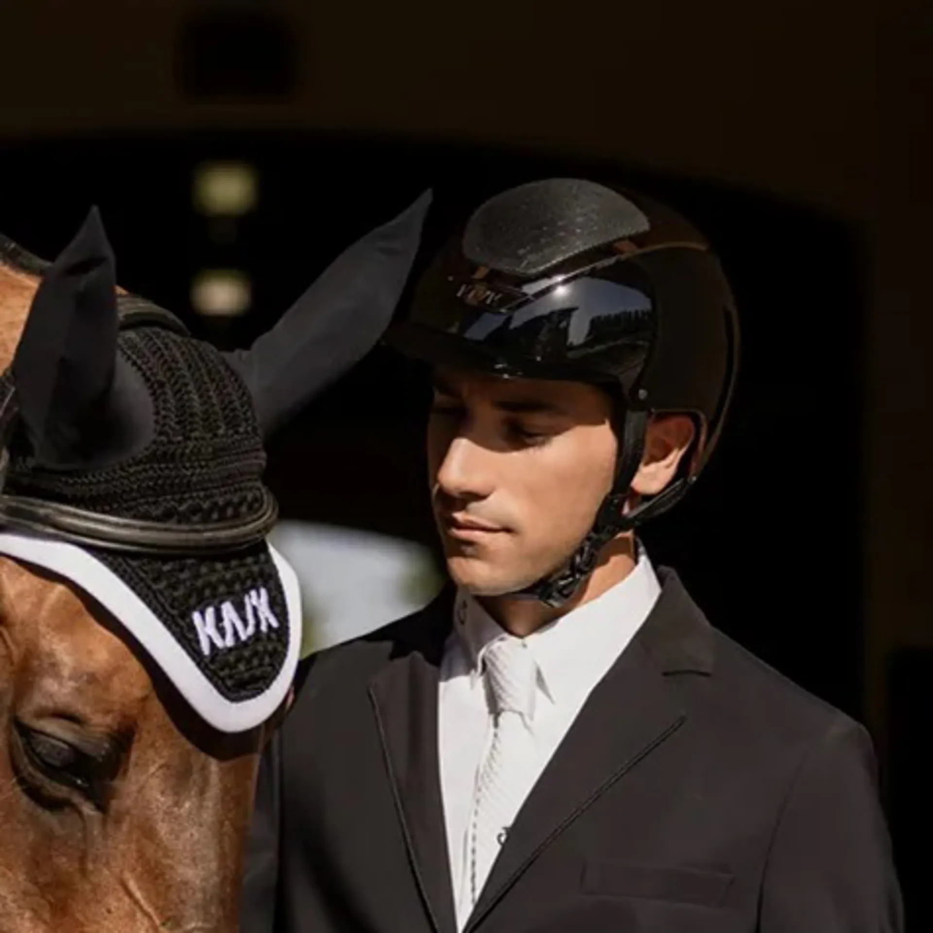 Black Kask riding hat from RB Equestrian