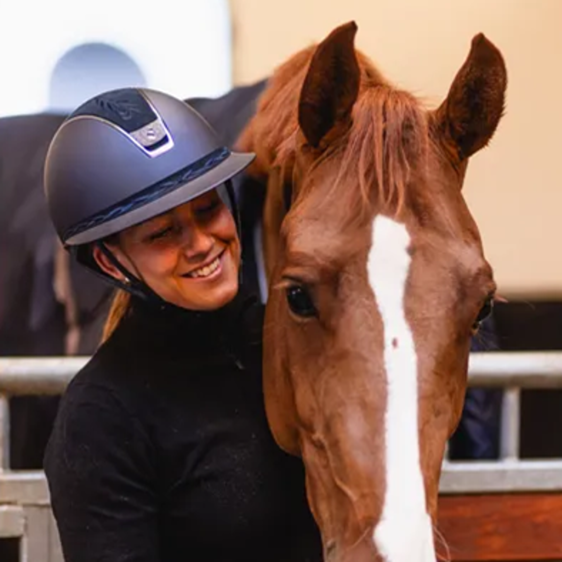 samshield Shadowmatt blue from RB Equestrian