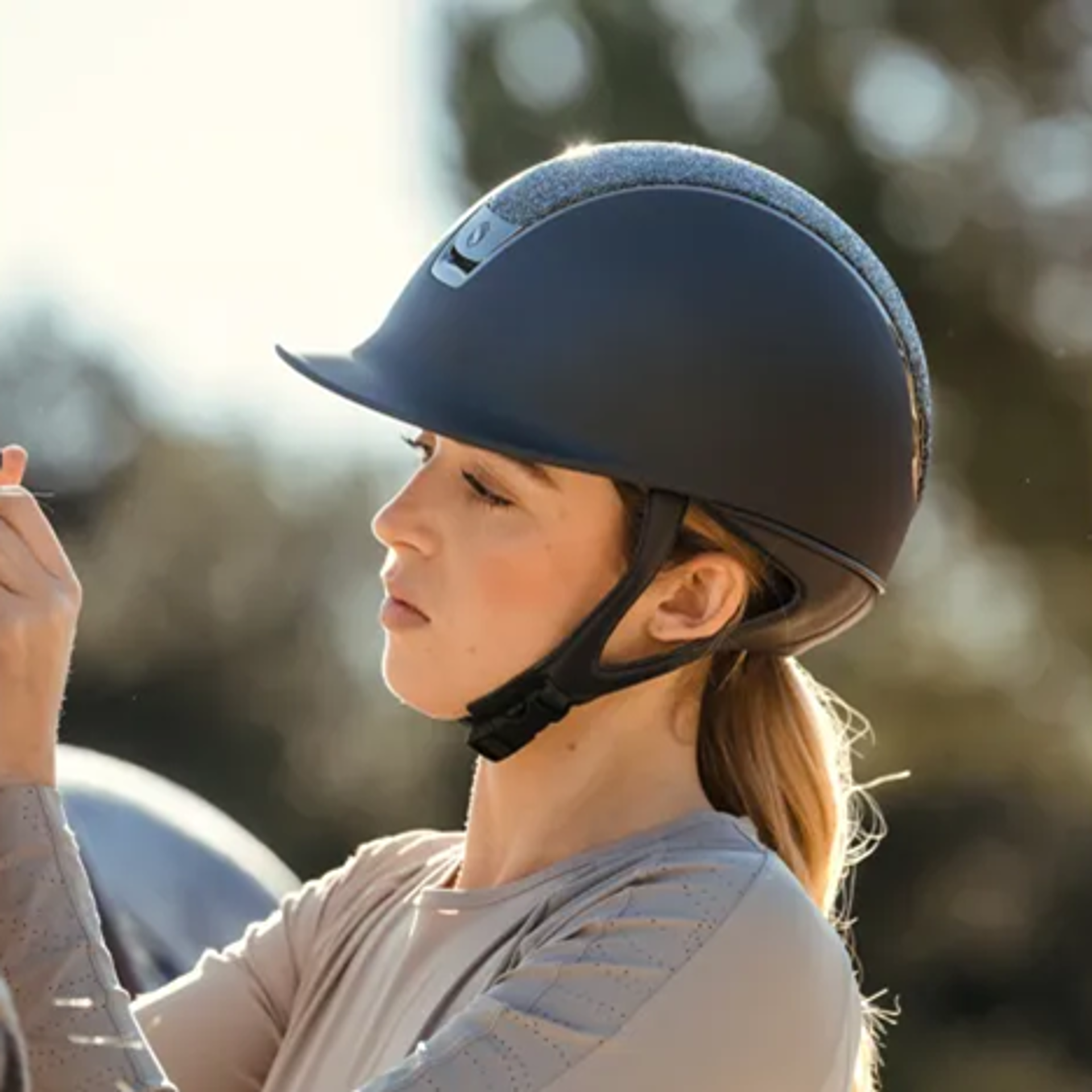 Fixed Peak riding hats from RB Equestrian