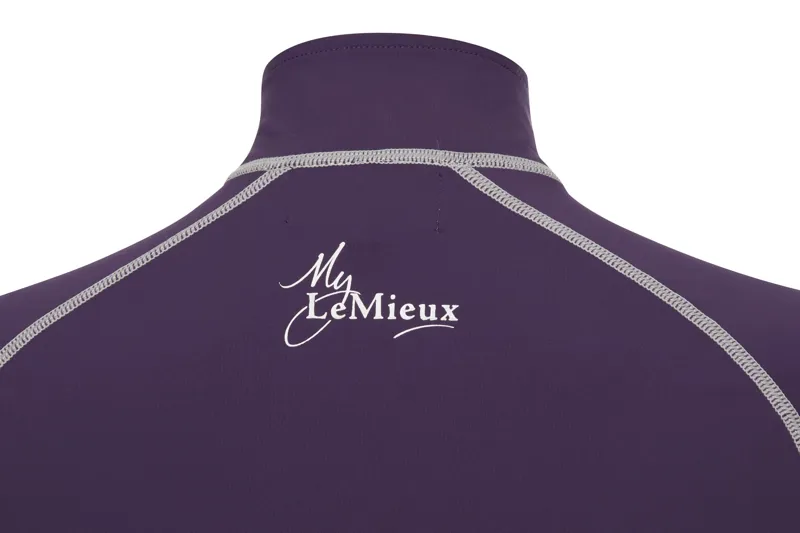My LeMieux Base Layer Ladies in Blackcurrant and Grey-5