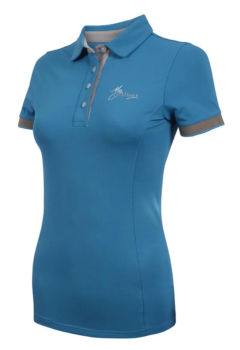 My LeMieux Polo Shirt Ladies Teal