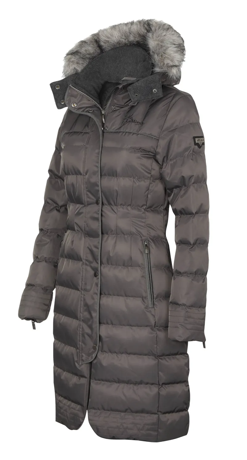 My LeMieux Winter Long Coat in Grey-3