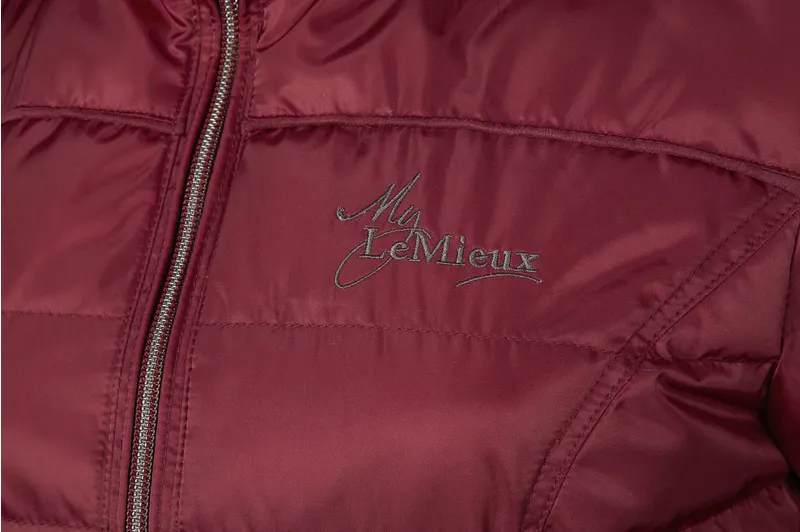 My LeMieux Winter Short Coat in Mulberry-2
