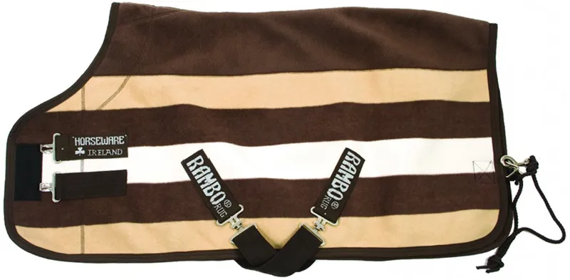 Horseware Rambo Deluxe Newmarket Fleece Brown