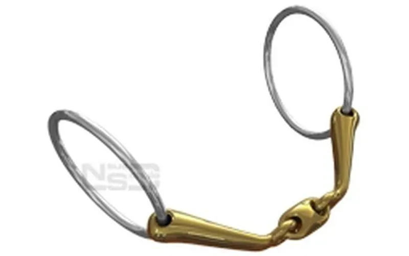 Neue Schule Loose Ring Starter Bit Snaffle 16mm 70mm