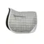Hy Equestrian On The Bit Saddle Pad in Grey/Silver - WEB EXCLUSIVE
