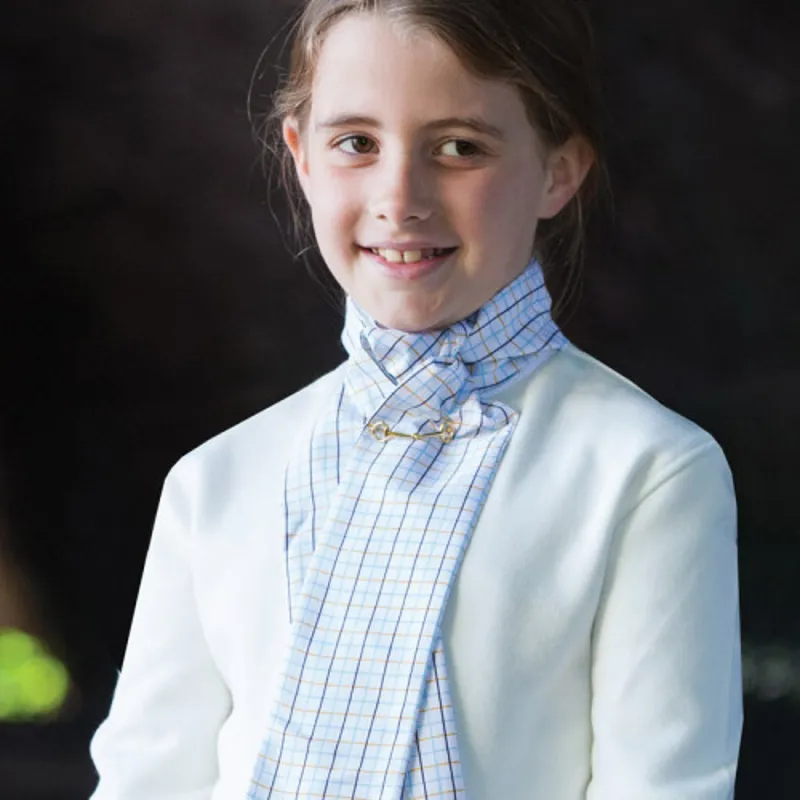 Equetech Junior Pony Club Check Stock-2