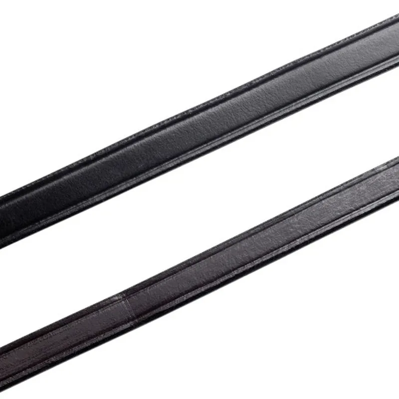 Hy Equestrian Plain Leather Reins in Brown