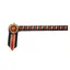 ShowQuest Boston Browband in Navy/Red/Gold - WEB EXCLUSIVE