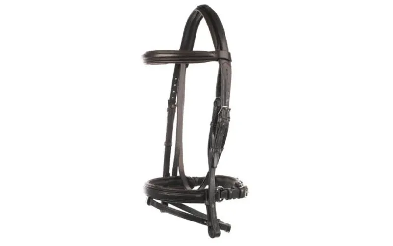 Jeffries Premier Padded Flash Bridle