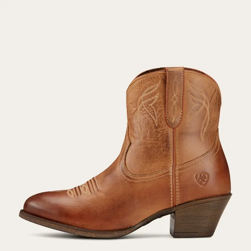 Ariat Darlin Western Boot Ladies in Burnt Sugar-2
