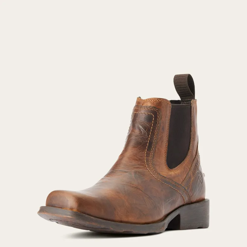 Ariat Midtown Rambler Western Boots Mens in Barn Brown