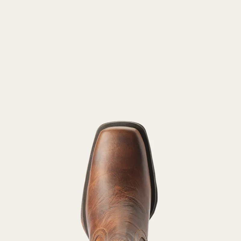 Ariat Midtown Rambler Western Boots Mens in Barn Brown-4