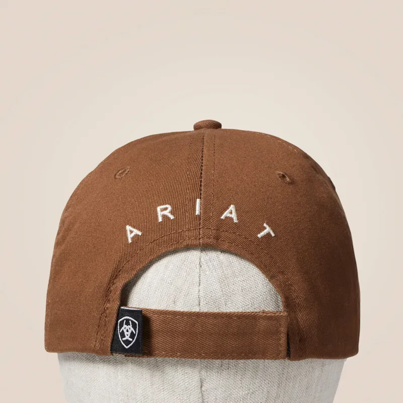 Ariat Lace Logo Cap Ladies in Brown-1
